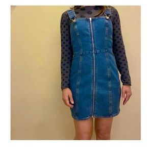 Forever 21  Zip-Up Jean Dress